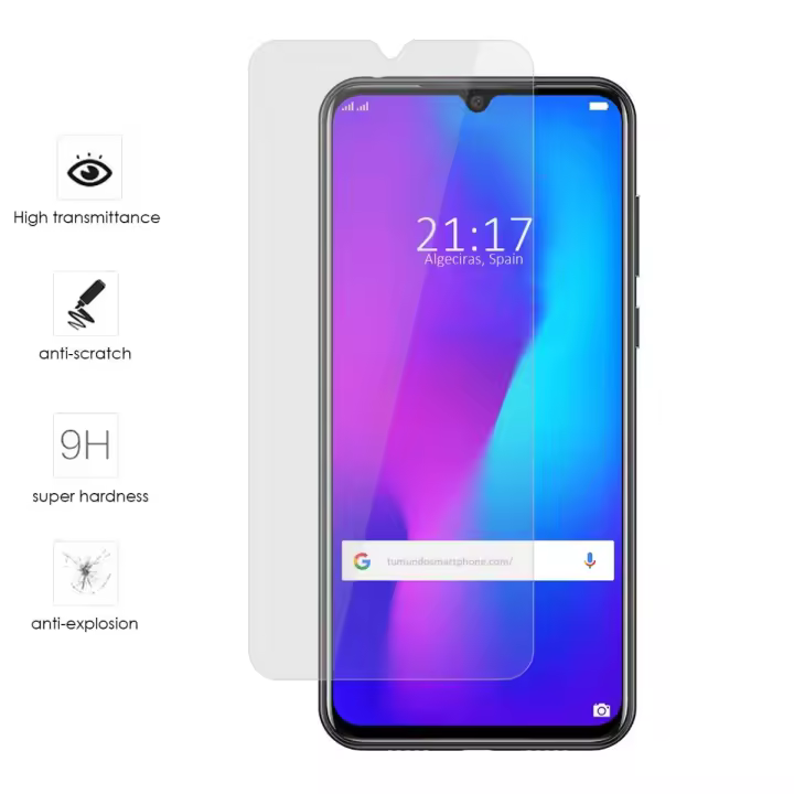 Tumundosmartphone Protector Cristal Templado para Doogee N20 Vidrio - 1