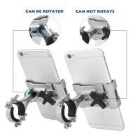 Soporte De Teléfono Para Bicicleta Y Motocicleta De Aluminio Rotativo 360 Grados Anti-deslizante Para iPhone Soporte De Navegación GPS De Metal - details 1