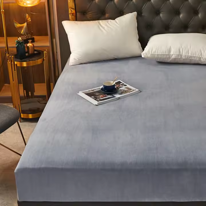 GREATOYAR Sábana Bajera Coralina，Ropa de Cama，para Cama 90 / 135 / 150cm, Color aleatorio - 1