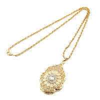 Collar Largo De Pendiente En Color Oro Sunspicems Para Mujer Estilo Árabe Adorno Para Banquete Y Boda Cadena De Suéter Caftán - details 9