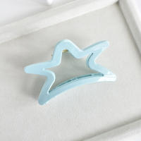 Pinza De Pelo De Acrílico Con Agarre Suave Dientes De Tiburón Simple Accesorio De Pelo De Lujo Decorativo Para Mujer - details 9