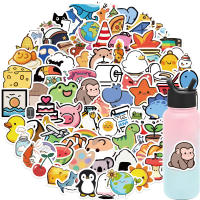 100pcs Pegatinas De Animales Miniaturas Cartoon Graffiti Impermeables Para Teléfono Guitarra Portátil Maleta Taza Juguetes Para Niños - details 0