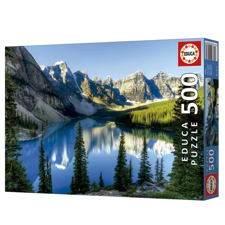 Puzzle 500 piezas Lago En Alberta (Educa 20281) - 1