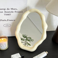 Espejo Compacto de Lujo - Decorativo Vanidad con Base, Estilo Minimalista para Estudiantes y Hogar 1pcs - details 13