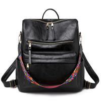 Mochila de gran capacidad para mujer, estilo retro europeo y americano, con diseño de nicho, para mujer - details 10