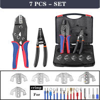 Set De Herramientas De Crimpado WOZOBUY Herramienta De Crimpado Con Engrosador Para Conectores De Ferrule Flag Open Barrel Y No Aislados - details 5