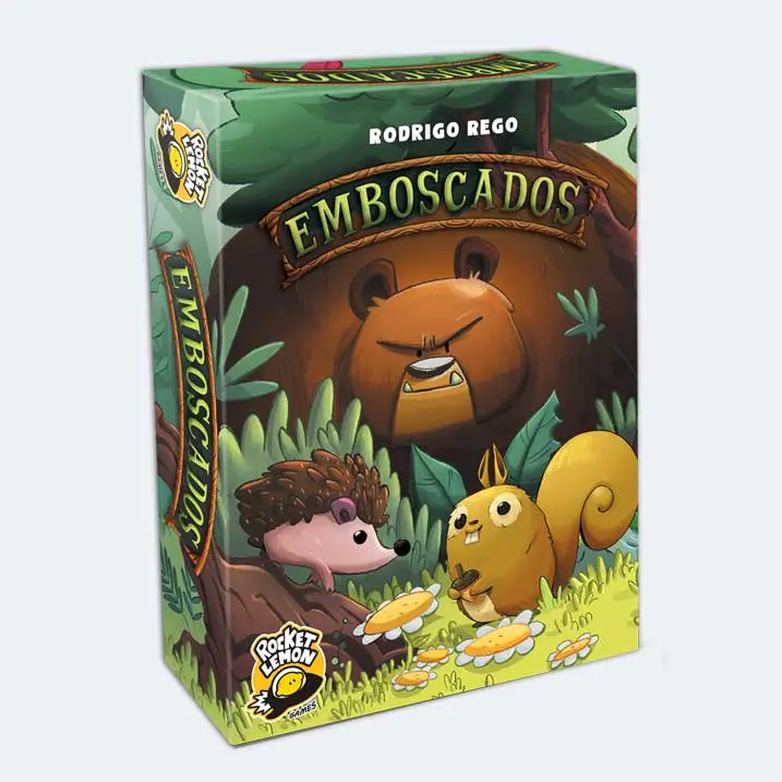 Emboscados - jueego de mesa, de cartas, familiar - 1