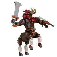 Kit De Bloques De Construcción MOC 'Respiración De La Vida Salvaje': Centauro León Lynel Figura Roja Bokoblin Juguete DIY Para Niños Modelo De Ladrillo Juego Compatible Con Lego - details 10