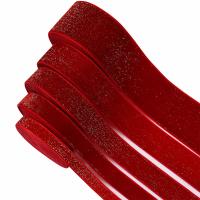 Cinta De Terciopelo Navidad Roja Para Año Nuevo Festival Cinta De Lazo Para Embalaje De Regalos Y Escena Del Festival 10/16/20/25/38mm Polyester - details 6