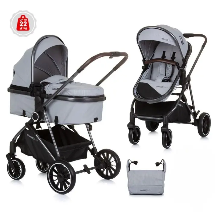Chipolino Carrito de Bebé Duo Convertible AURA hasta 22 kg - 1