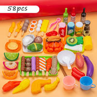 Juego De Cocina Para Niñas Con Alimentos Y Verduras Simulación Barbecue Set Educativo Para Casa De Juguete Interactivo Para Niños Y Niñas De 3 a 12 Años - details 22