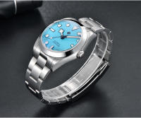 Reloj Métrico De Lujo LIGE TERAMI Para Hombre Reloj Automático Deportivo Casual Impermeable Con Luminiscencia Y Caja Reloj De Pulsera De Acero Inoxidable - details 8
