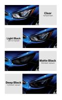 Pegatina De Vinilo Para Faros De Coche 30x200cm Tinte Negro Fumado Impermeable Accesorios Para Luces Del Coche Auto Film Para Faros - details 1