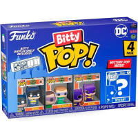 Funko Pack 16 4 packs de 4  Bitty bittys DC Comics Batman Joker Poison Ivy Harley Quinn Robin  Enigma Batgirl Riddle  Funko Pop Bitties Bittis - details 1