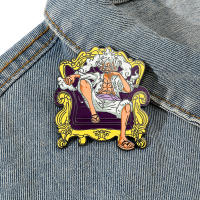 Pine De Esmalte Duro Roronoa Zoro De Anime Clásico Para Hombres Accesorio Para Mochilas Y Ropa Regalo Perfecto Para Fans - details 0