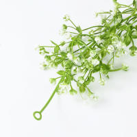 Guirnalda De Rattan De 175cm Con Flores De Bebé Artificial Gypsophila Planta Falsa De Plástico Para Arco De Boda Decoración De Jardín De Interiores - details 6