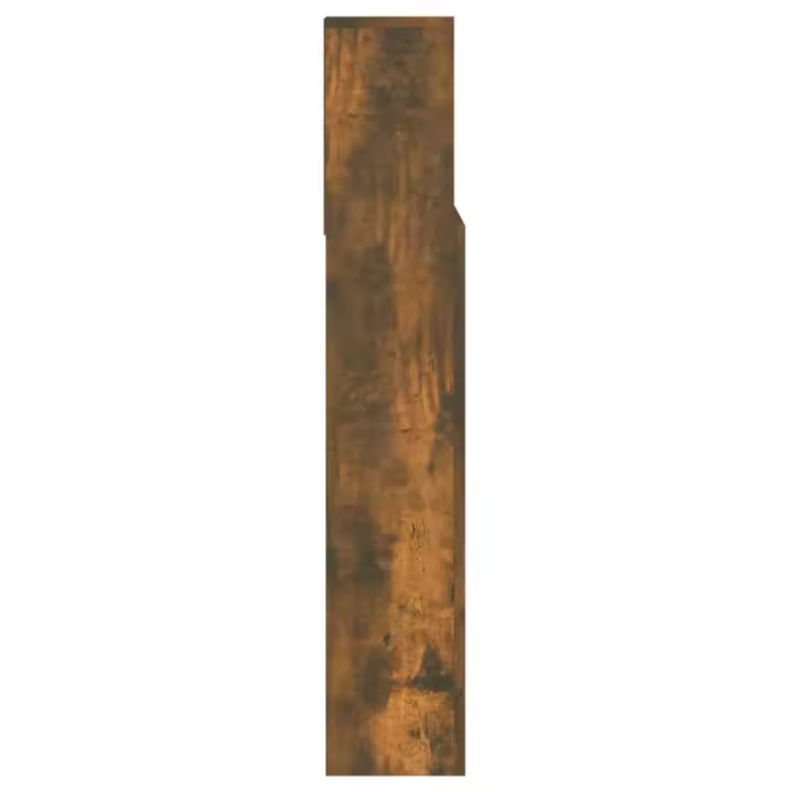 vidaXL Mueble cabecero color roble ahumado 140x19x103,5 cm - 1
