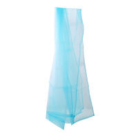 Cortinas De Vidrio Transparente Estilo Moderno Color Sólido Fácil Instalación Para Ventanas Material Poliéster Algodón - details 26