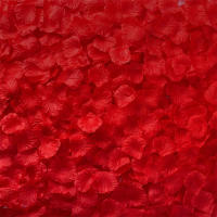 3000/100Pcs 4.5cm Pétalos De Rosa Artificiales Rojos Simulación De Seda Para Decoración Romántica De Fiesta De Boda Valentines Day - details 2
