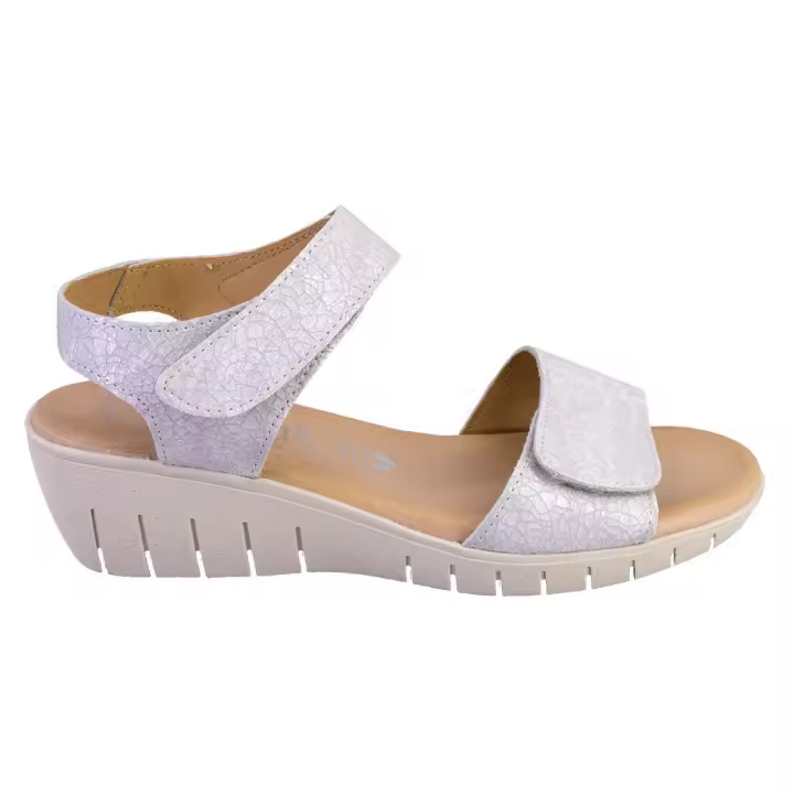 VALERIA'S 2006 Sandalias de mujer blanco PIEL 525 - 1
