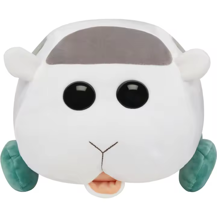 MGA ENTERTAINMENT - Peluche Pui Pui Molcar - Color blanco y gris - Mide 30 cm - Alta calidad - Coleccionable -  Ideal para niños y niñas mayores de 3 años - 1