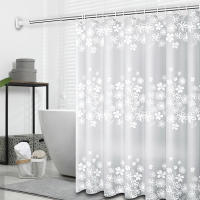 Cortina de Ducha impermeable, curtain Partition a prueba de Moho, Cortina para Puerta de baño, Cortina de Ducha con separación Seca y húmeda,Para Duchas y Baños. - details 1