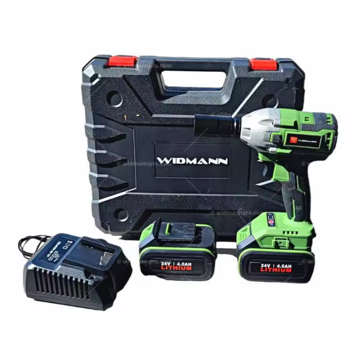 LLAVE DE IMPACTO WIDMANN 24V 4 AH Con 2 baterías - CAC-24V - 1