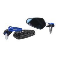 Espejo Retrovisor Trasero Para Motocicleta 2023 Nuevo Patrón De Fibra De Carbono Manillar Espejo Modificado Invertido Accesorios De Motocicleta - details 7