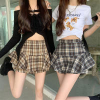 Falda Mini Tres Niveles Y2K Cintura Alta Tartán Volante Escocés Falda Skort Mujer Estilo Aesthetic Ropa Primavera Verano Otoño Invierno - details 1