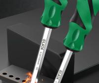 LAOA 1pc Destornillador De Cabeza Sférica Y Plana Con Magnetismo De Acero De Aleación S2 58HRC Mango Antideslizante Destornillador Magnético Para Herramientas De Reparación - details 1