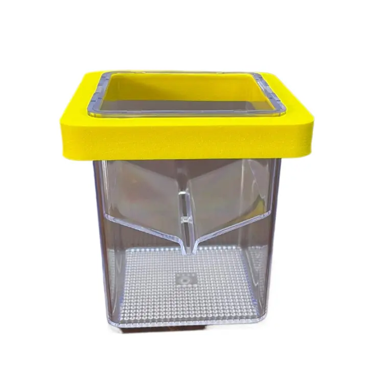 Caja De Cría De Peces Flotante En Acrílico Acuario Incubador De Hatching Accesorio Para Acuario Material Plástico - 1