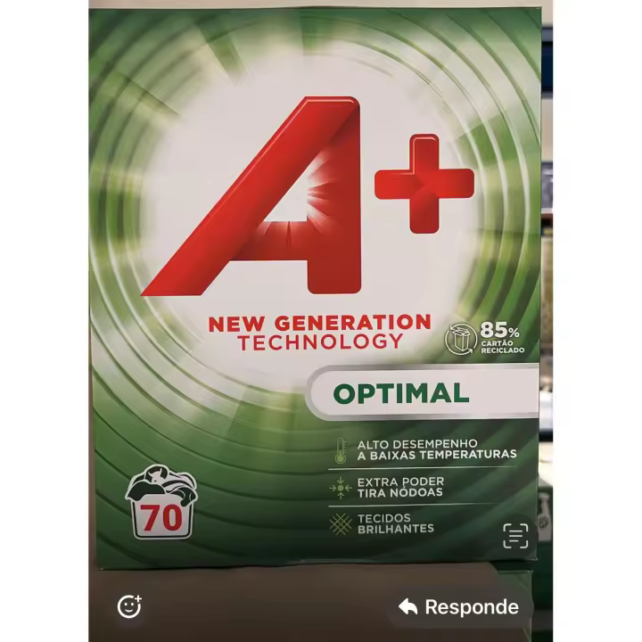 Ariel Detergente polvo Dph Maleta A+ Optimal 70 Dosis 4200 gr - 1