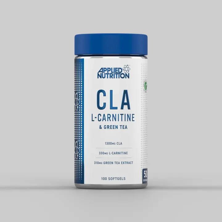Applied Nutrition CLA L-Carnitina & Té Verde - Mejora Composición Corporal - 100 Cápsulas - 1
