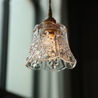 Lámpara Colgante De Vidrio Vintage Con Estilo Nórdico Para Dormitorio Y Restaurante 3 Estilos Decoración De Pared Lámpara De Mesa - details 5