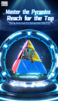 Picube MoYu Meilong Pyraminx V2 3x3x3 Cubo De La Pyramide Magia MoFangJiaoShi Con Pegatinas Puzzle Cubo Regalo Macaron - details 0