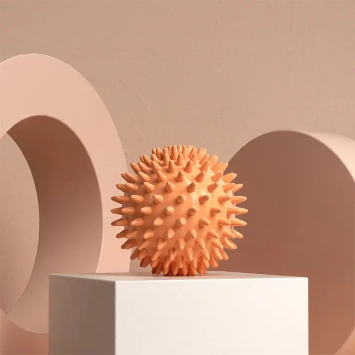 Bola De Masaje Para Hueso De Erizo Bola De Yoga Para La Fascia Bola Deportiva De Fitness Relajación Muscular Palanca De Hombro Cuello Pierna Plantar - 1