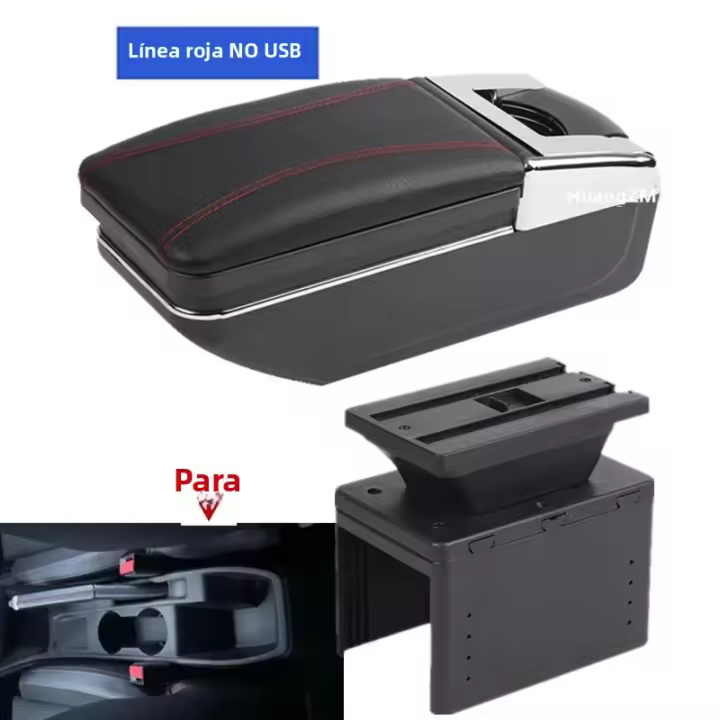 Caja De Reposabrazos Para Renault Clio 5 Y Captur Accesorios Interiores Retrofits Material De Cuero Y Plástico ABS Certificación Ce - 1