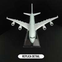 Replica De Avión Qatar Airlines A380 En Escala 1:400 De Metal Modelo Miniatura Para Niños Y Decoración Del Hogar Para Niños Y Niñas - details 5
