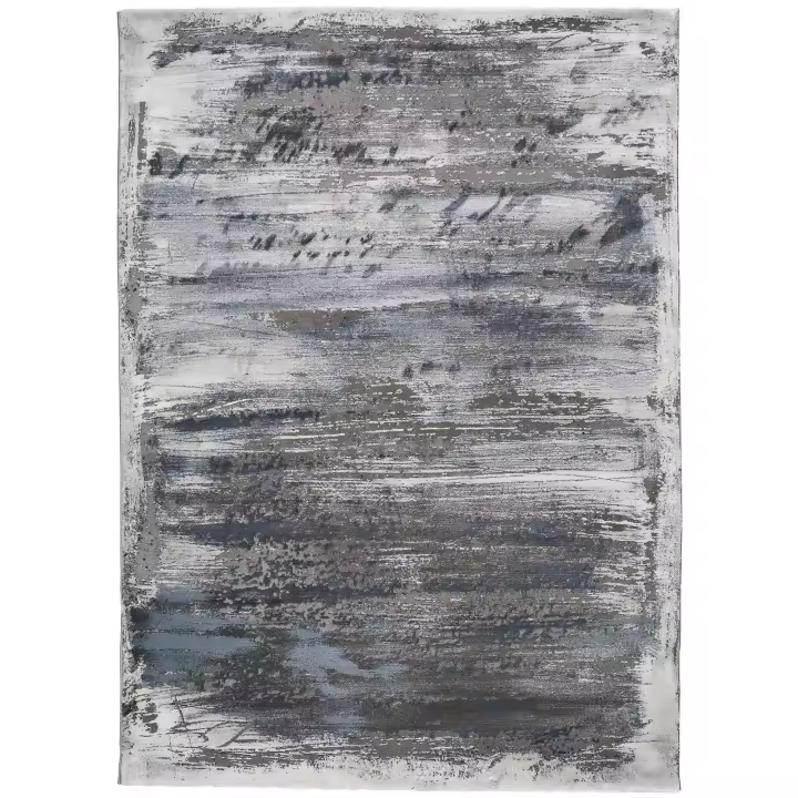 ATTICGO Alfombra de Interior Estilo Mosaico en Gris - Norah 23271 | 140X200 cm - 1