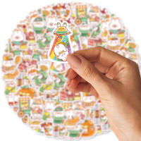 30pcs Pegatinas De Conejo Lindo Graffiti De Dibujos Animados Para Decorar Cuaderno Maleta Moto Scrapbook PVC Impermeable Y Duradero Tamaño 6.5x4.5cm - details 3