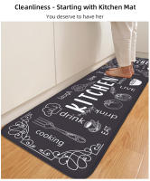 VIKAMA Alfombra De Cocina Lavable Antideslizante Absorbente Para Baño Alfombrilla De Pared Resistente Al Desvanecimiento Para Adultos Uso Doméstico Y Hotel - details 5