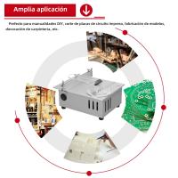Taladro De Mesa Eléctrico Multifuncional 96W Con 7 Velocidades Ajustables Para Trabajos De Carpintería Máquina De Corte DIY Para El Hogar - details 7