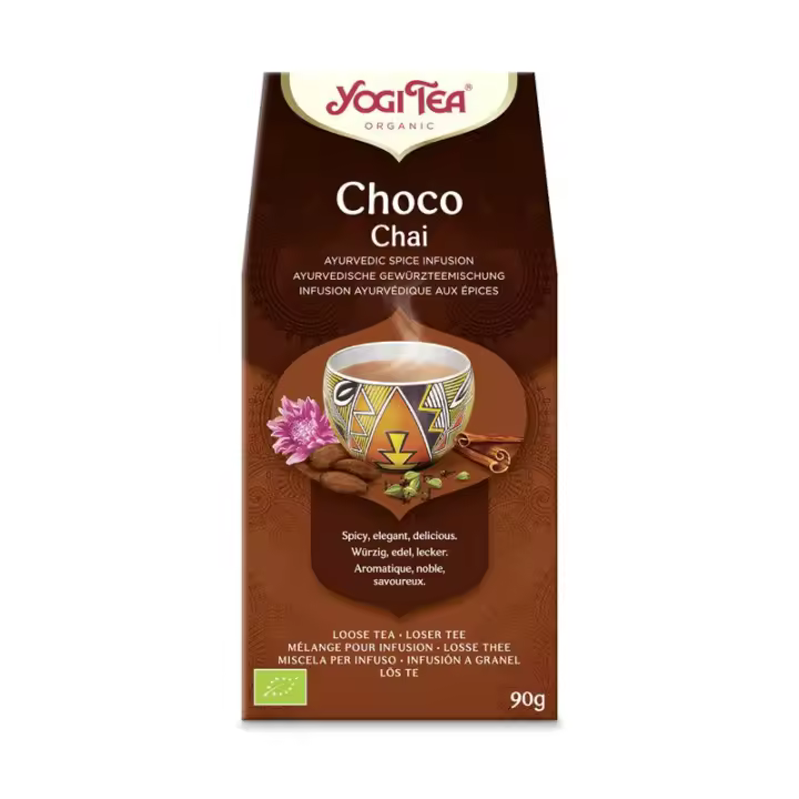 Yogi Tea Choco Chai Suelto 90g Bioclub - Deliciosa Indulgencia - 1