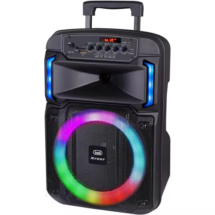 Altavoz Bluetooth Portátil Trevi Negro XF 370 - 1