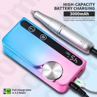 Nueva Máquina De Uñas Eléctrica Portátil Profesional 45000RPM Recargable Bajo Ruido Para Manicura En Salón Herramienta De Esmeriladora De Uñas - details 5