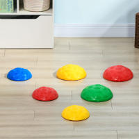 ZONEKIZ Piedras de Equilibrio para Niños de 3-8 Años Conjunto de Equilibrio Apilables con Base Antideslizante para Entrenamiento de Equilibrio y Promover la Coordinación Multicolor - details 4