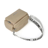 Bolso Bandolera Para Mujer Con Varios Cremalleras Y Correa Ajustable Bolso De Hombro Estilo Casual Material De Nylon - details 17