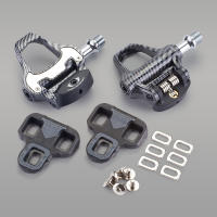 RACEWORK Pedal De Bicicleta De Carretera Ultra-Ligero De Fibra De Carbono Con Bloqueo Automático Y Rodamientos De Aluminio SPD R550 - details 3