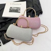 Bolso De Noche Para Mujer Elegante Con Diamantes Y Cadena De Hombro En Forma De Huevo Bolso De Mano Con Cierre Hasp Para Bodas Y Fiestas - details 6