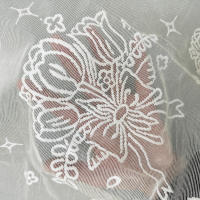 Mantel De Lantejuelas Bordadas Antiguas De Color Sólido Elegante Con Diseño De Flores Rectangular 100% Poliéster Para Uso En Hogar Fiesta Boda Y Banquete - details 17